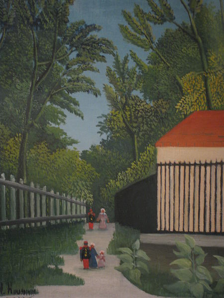 View of Montsouris Park By Henri Rousseau